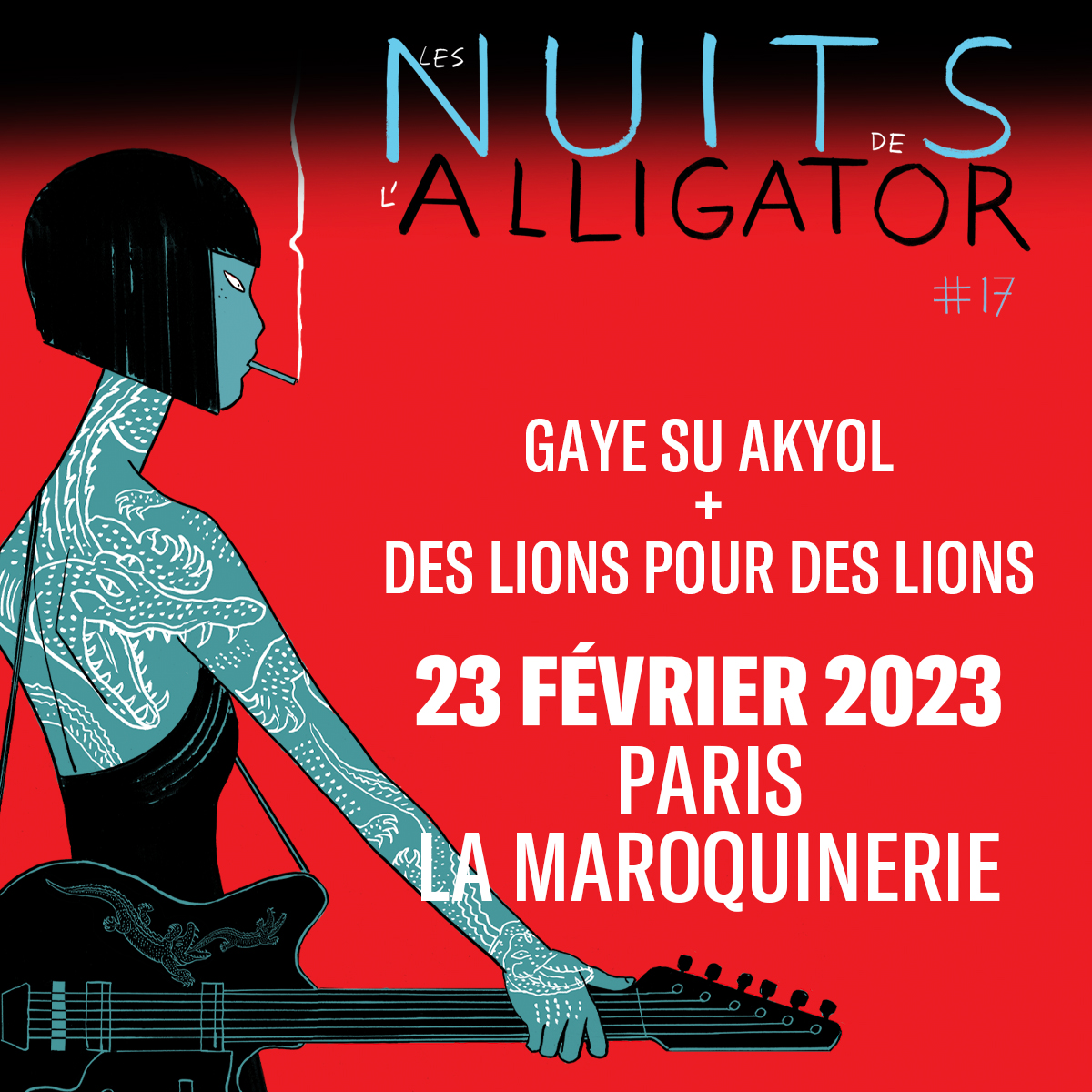 NDA 2023 : GAYE SU AKYOL, DES LIONS POUR DES LIONS